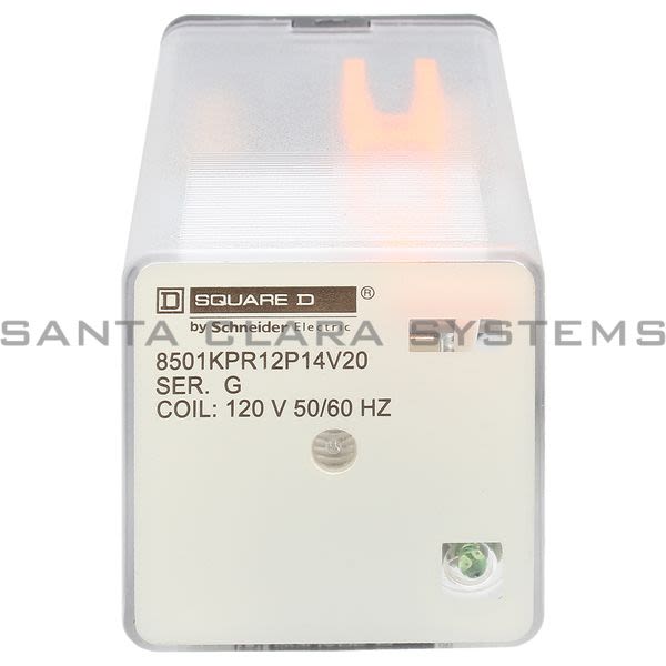Square D 8501-KPR12P14V20 Relay Product Image