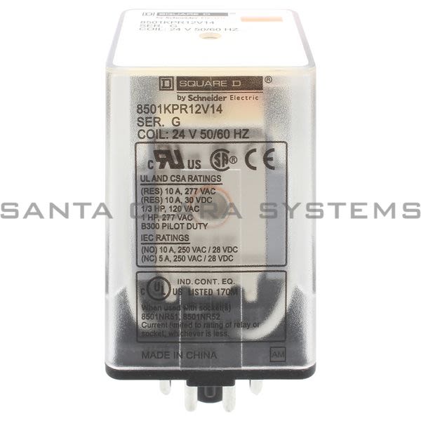 Square D 8501-KPR12V14 Plug-In Relay Product Image