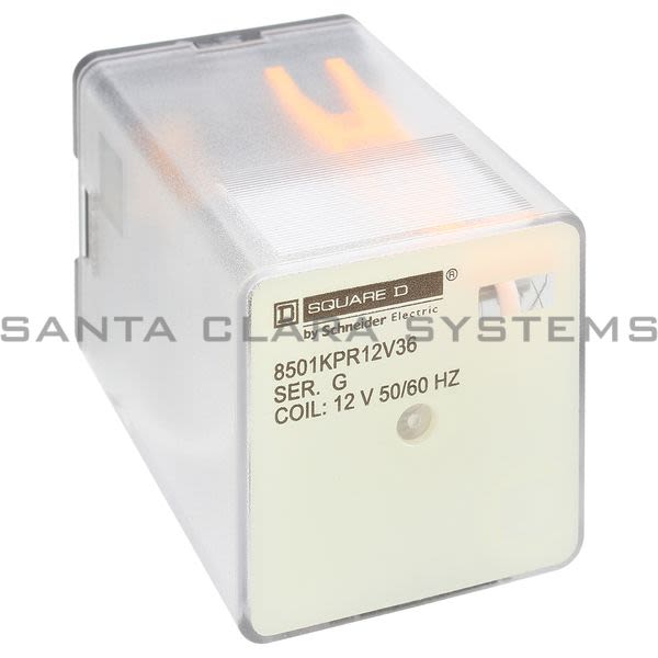 Square D 8501-KPR12V36 Plug-In Relay Product Image