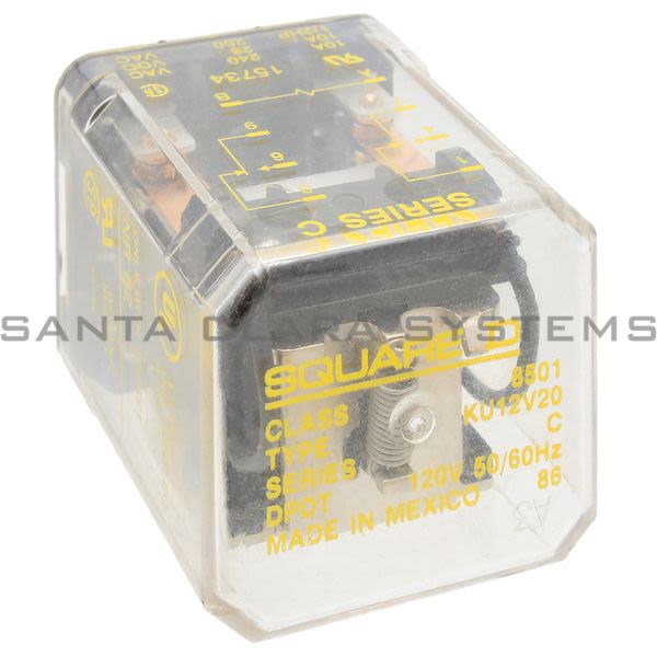 Square D 8501-KU12V20 General Purpose Relay Product Image