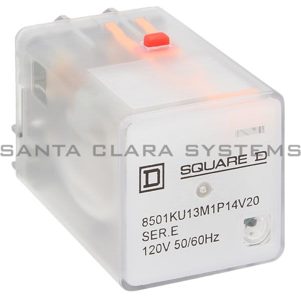 Square D 8501-KU13M1P14V20 Plug-In Relay Product Image