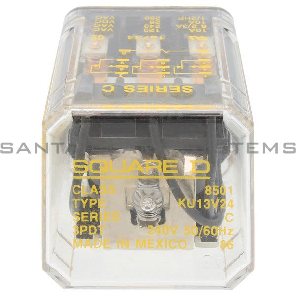 Square D 8501-KU13V24 Relay Product Image