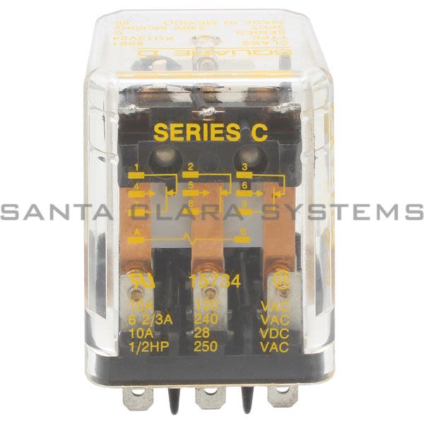 Square D 8501-KU13V24 Relay Product Image