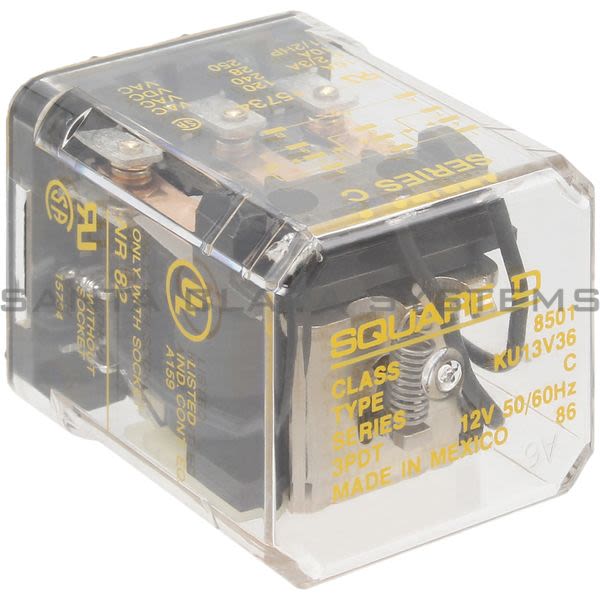 Square D 8501-KU13V36 Plug-In Relay Product Image
