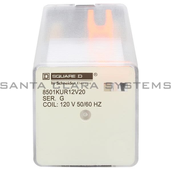 Square D 8501-KUR12V20 Plug-In Relay Product Image