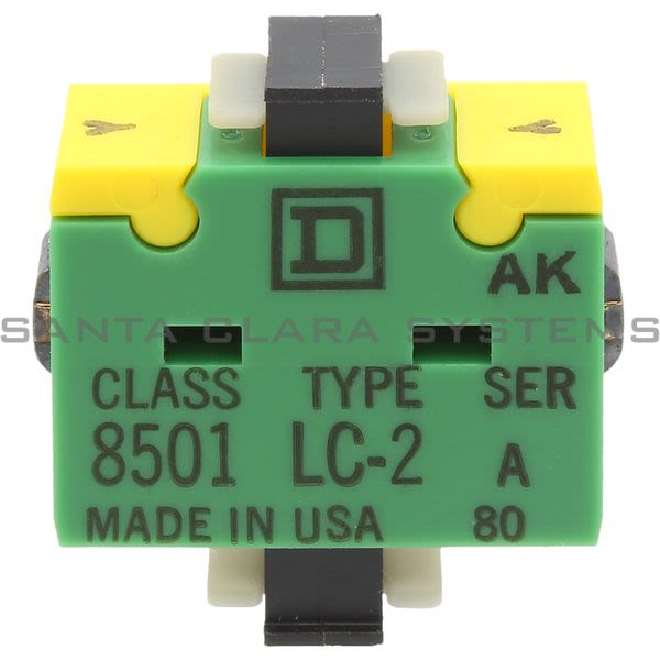 Square D 8501-LC-2 Contact Block Product Image