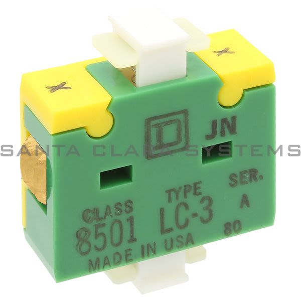 Square D 8501-LC-3 Contact Block Product Image