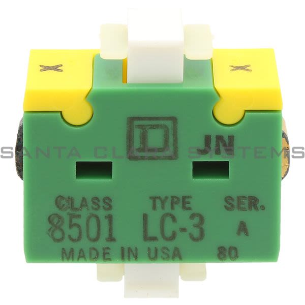 Square D 8501-LC-3 Contact Block Product Image
