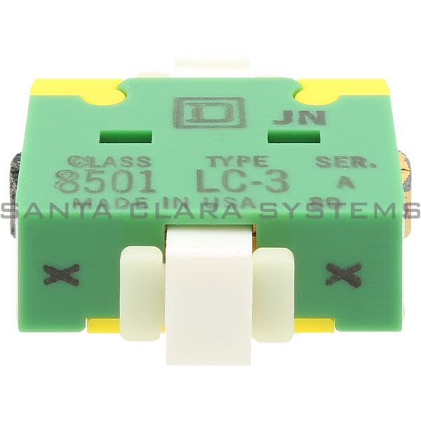 Square D 8501-LC-3 Contact Block Product Image