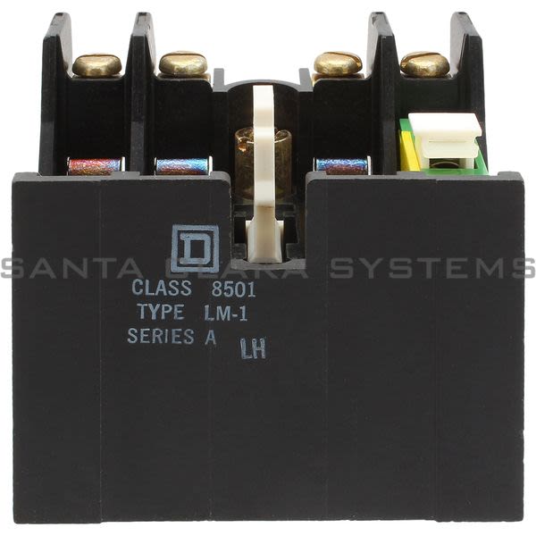 Square D 8501-LM1 Terminal Block Assembly for Class 8501 Type L Relays 1 N.O. Contact Product Image