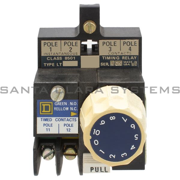 Square D 8501-LT Timer Delay 60 Seconds Pneumatic Product Image
