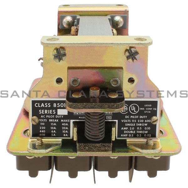 Square D 8501-P04 Relay Product Image