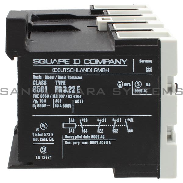 Square D 8501-PR3.22-E Relay Product Image