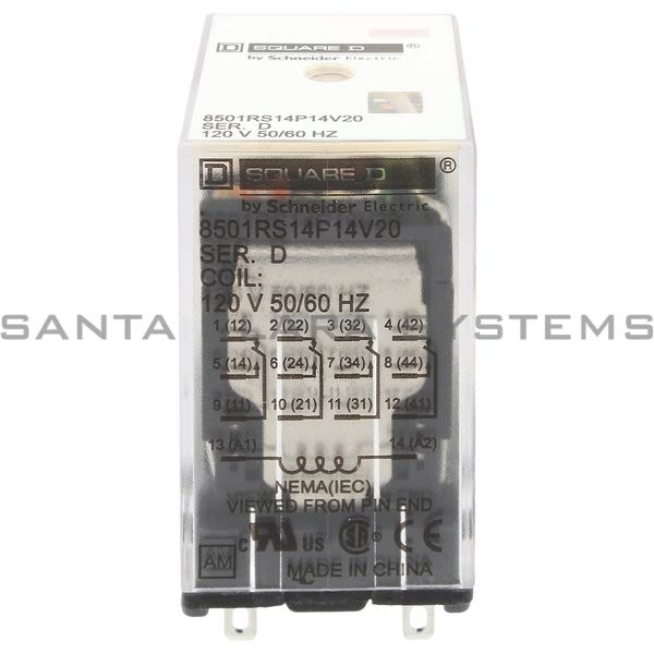 Square D 8501-RS14P14V20 Relay Product Image