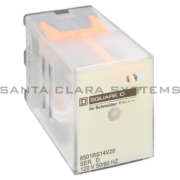 Square D 8501-RS14V20 Miniature GP Relay 55929 Product Image