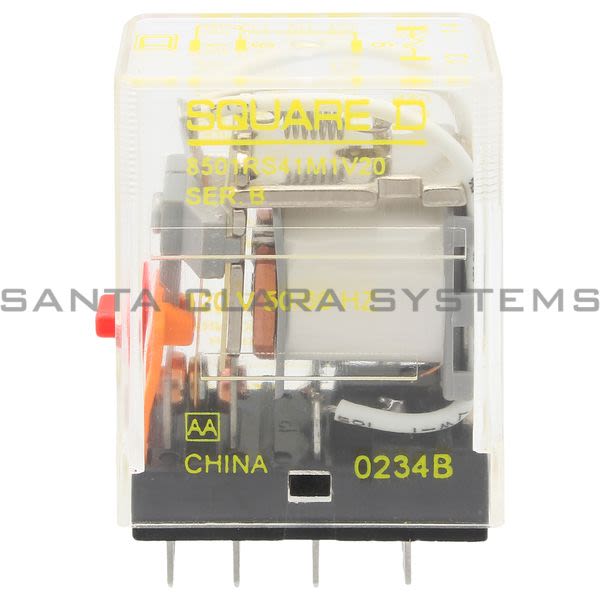 Square D 8501-RS41M1V20 Relay Product Image