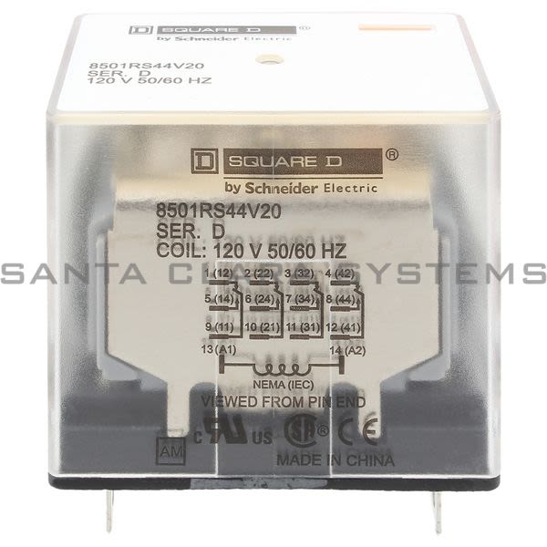 Square D 8501-RS44V20 Relay Product Image