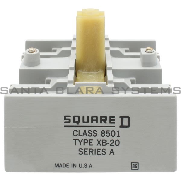 Square D 8501-XB20 Relay Adder Deck Product Image
