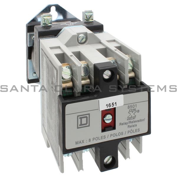 Square D 8501-XDO40V53 DC Control Relay 24VDC Product Image