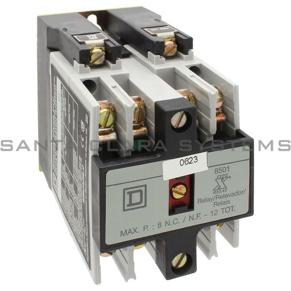 Square D 8501-XO20V01 AC Controll Relay Product Image