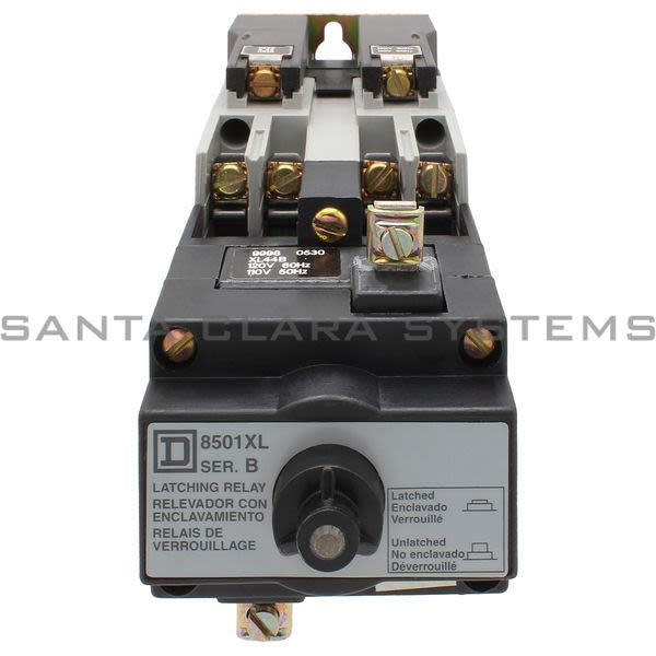 Square D 8501-XO20XLV02 AC Mechanical Latch Relay Product Image