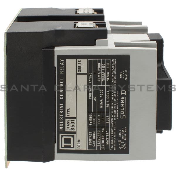 Square D 8501-XO40V06 Relay Product Image