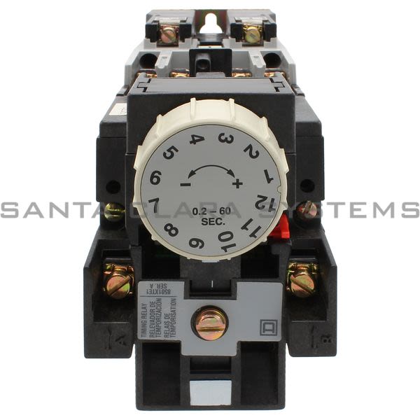 Square D 8501-XO40XTE1V02 Timing Relay Product Image