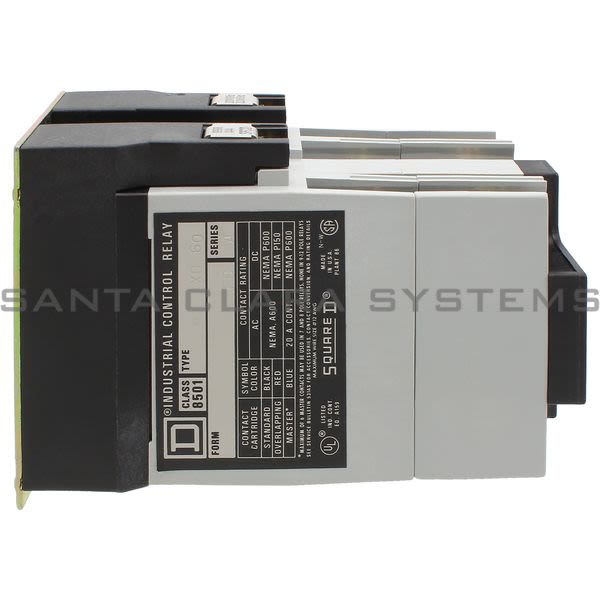 Square D 8501-XO60V02 Control Relay Product Image