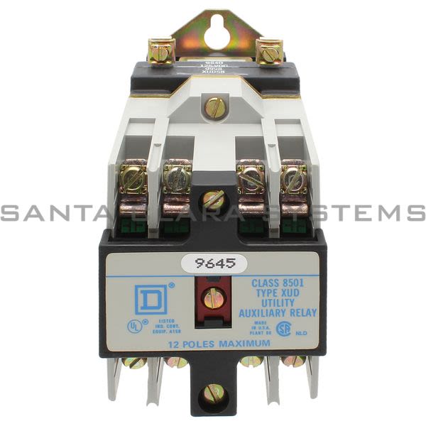 Square D 8501-XUDO40V63 Control Relay Product Image