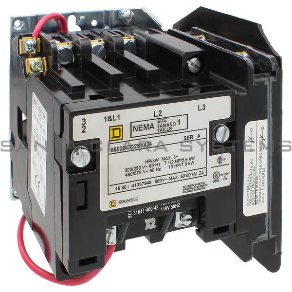Square D 8502-SCO2V02SY434 Contactor Product Image