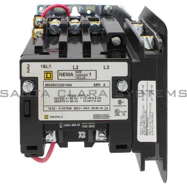 Square D 8502-SCO2V02SY434 Contactor Product Image