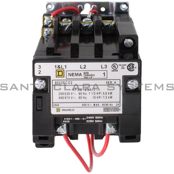 Square D 8502-SCO2V03 Contactor Product Image
