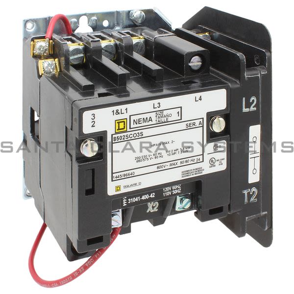 Square D 8502-SCO3V02S Conctactor Product Image