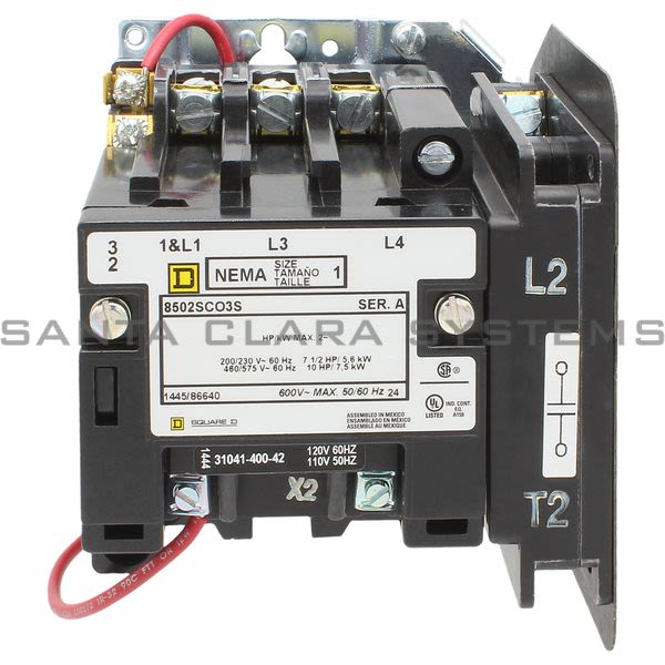 Square D 8502-SCO3V02S Conctactor Product Image