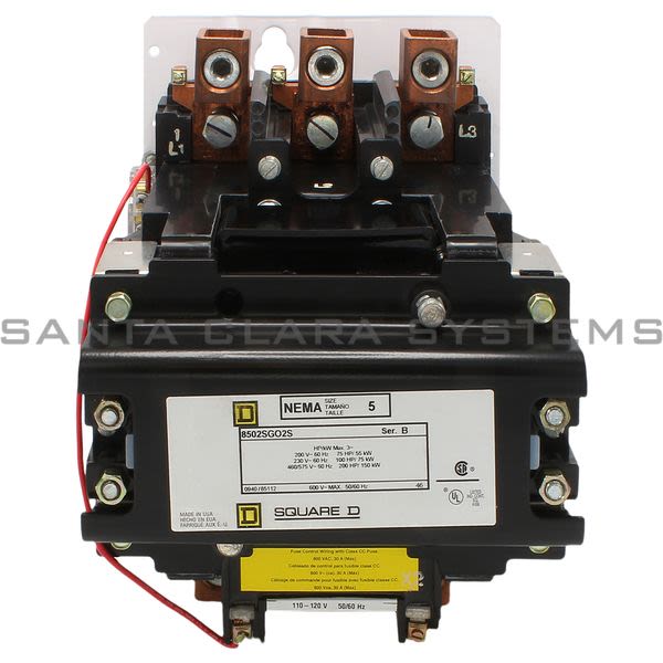 Square D 8502-SGO2V02S Contactor Product Image