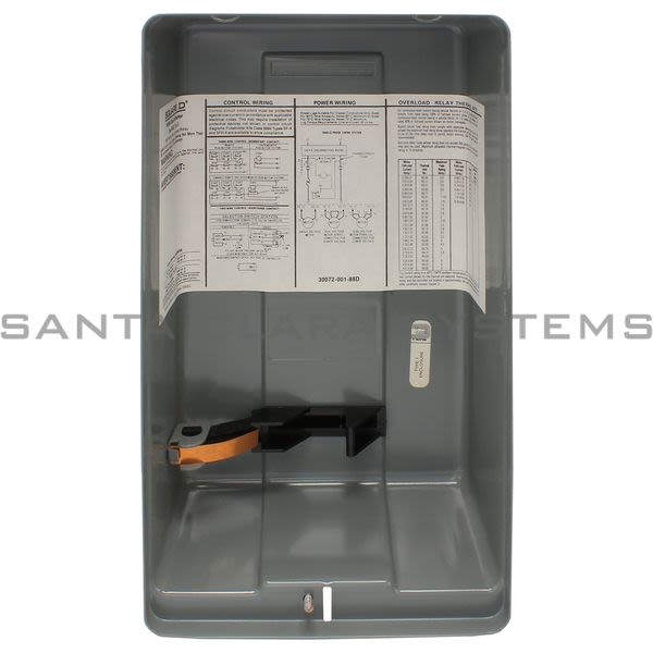 Square D 8536-SAG11V02 AC Magnetic NEMA Rated Starter NEMA 1 Enclosure Product Image