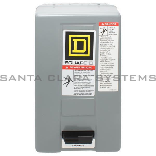 Square D 8536-SAG12V02H30S Nonreversing Magnetic Starter Product Image