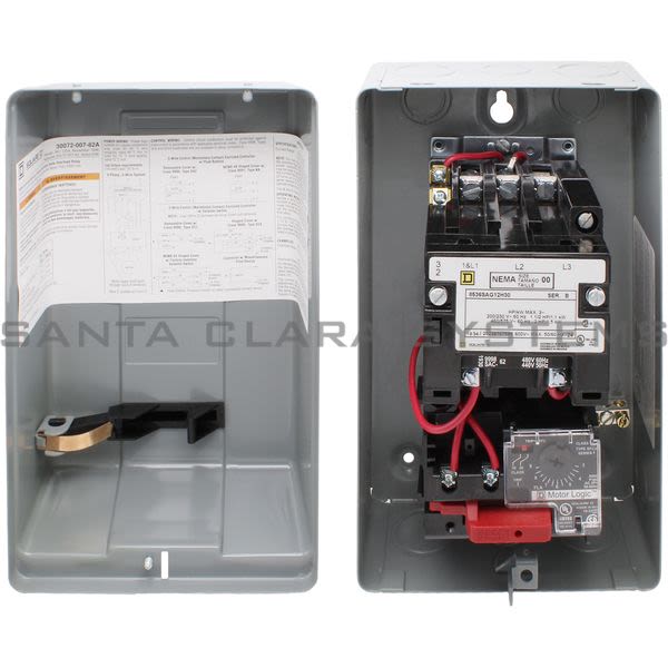 Square D 8536-SAG12V06H30 Non-Reversing Starter Product Image