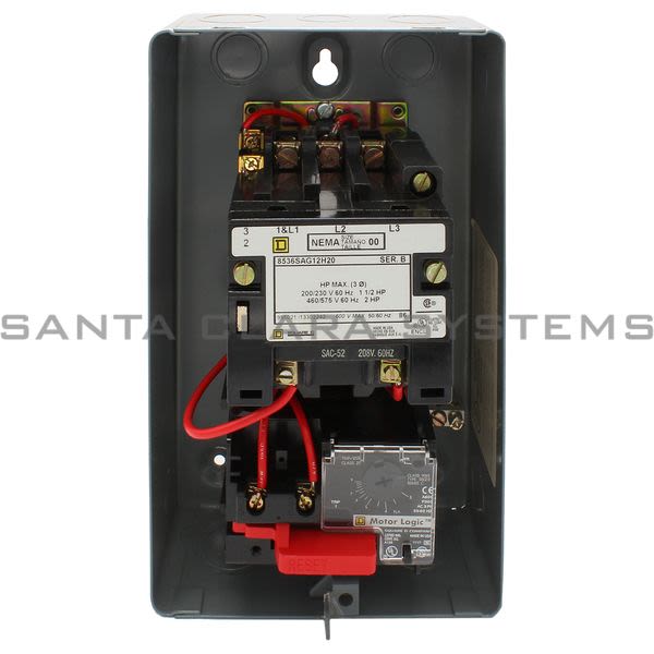 Square D 8536-SAG12V08H20 Starter Product Image