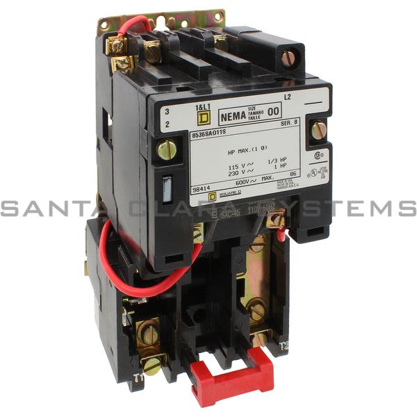 Square D 8536-SAO11V02 Contactor Starter Product Image
