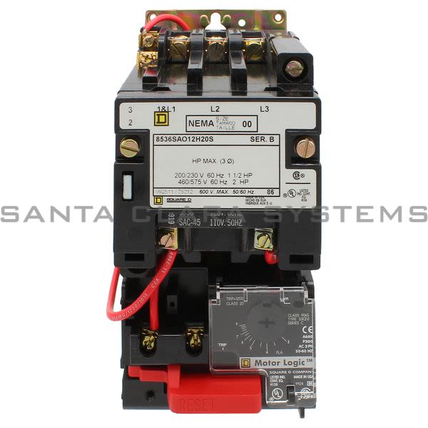 Square D 8536-SAO12V02H20S Starter Product Image