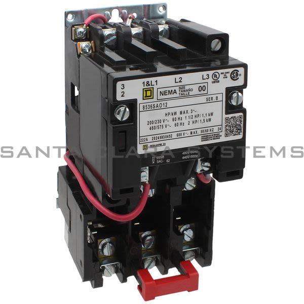 Square D 8536-SAO12V06 Starter Product Image
