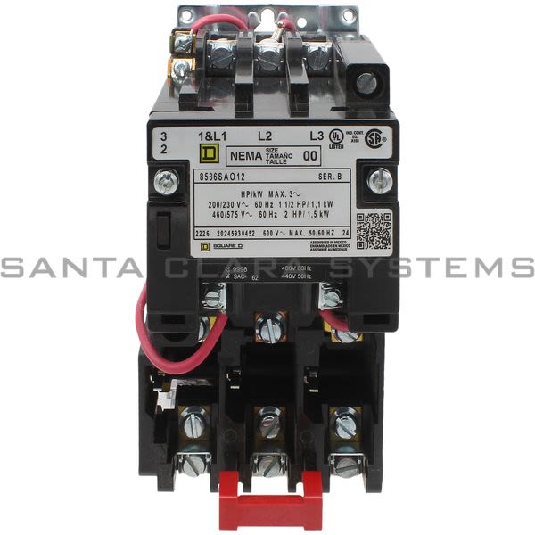 Square D 8536-SAO12V06 Starter Product Image
