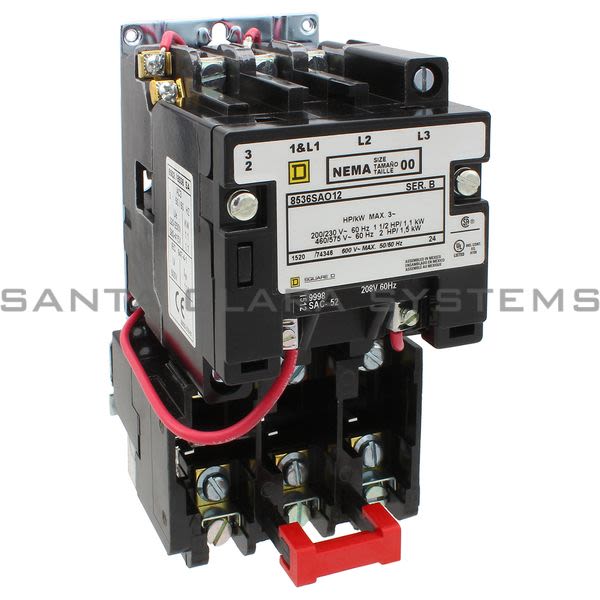 Square D 8536-SAO12V08 Starter Product Image