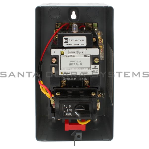 Square D 8536-SBG1V02CP1X01 Starter 240VAC Product Image
