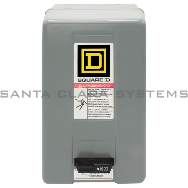 Square D 8536-SBG1V02 AC Magnetic NEMA Size 0 Starter Product Image