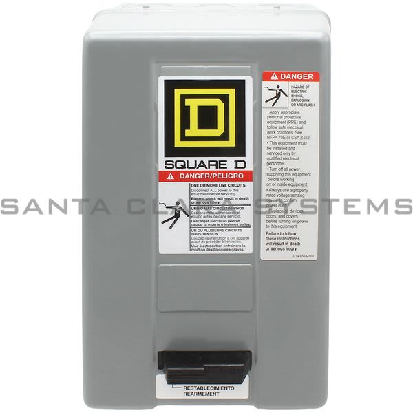 Square D 8536-SBG1V02S Nonreversing Magnetic Starter Product Image