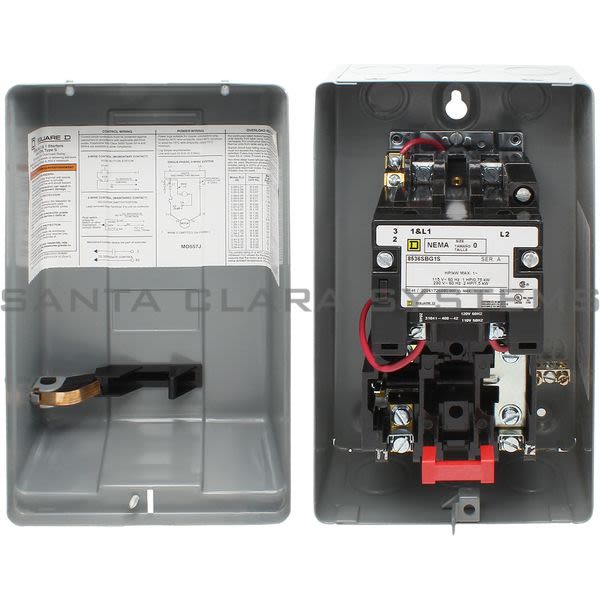 Square D 8536-SBG1V02S Nonreversing Magnetic Starter Product Image