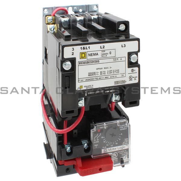 Square D 8536-SBO2V02H30S Non-Reversing Starter Product Image