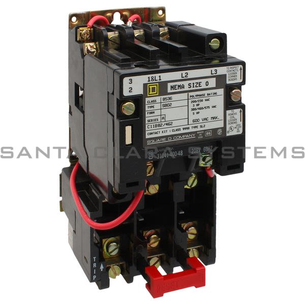 Square D 8536-SBO2V08 Non-Reversing Starter Product Image